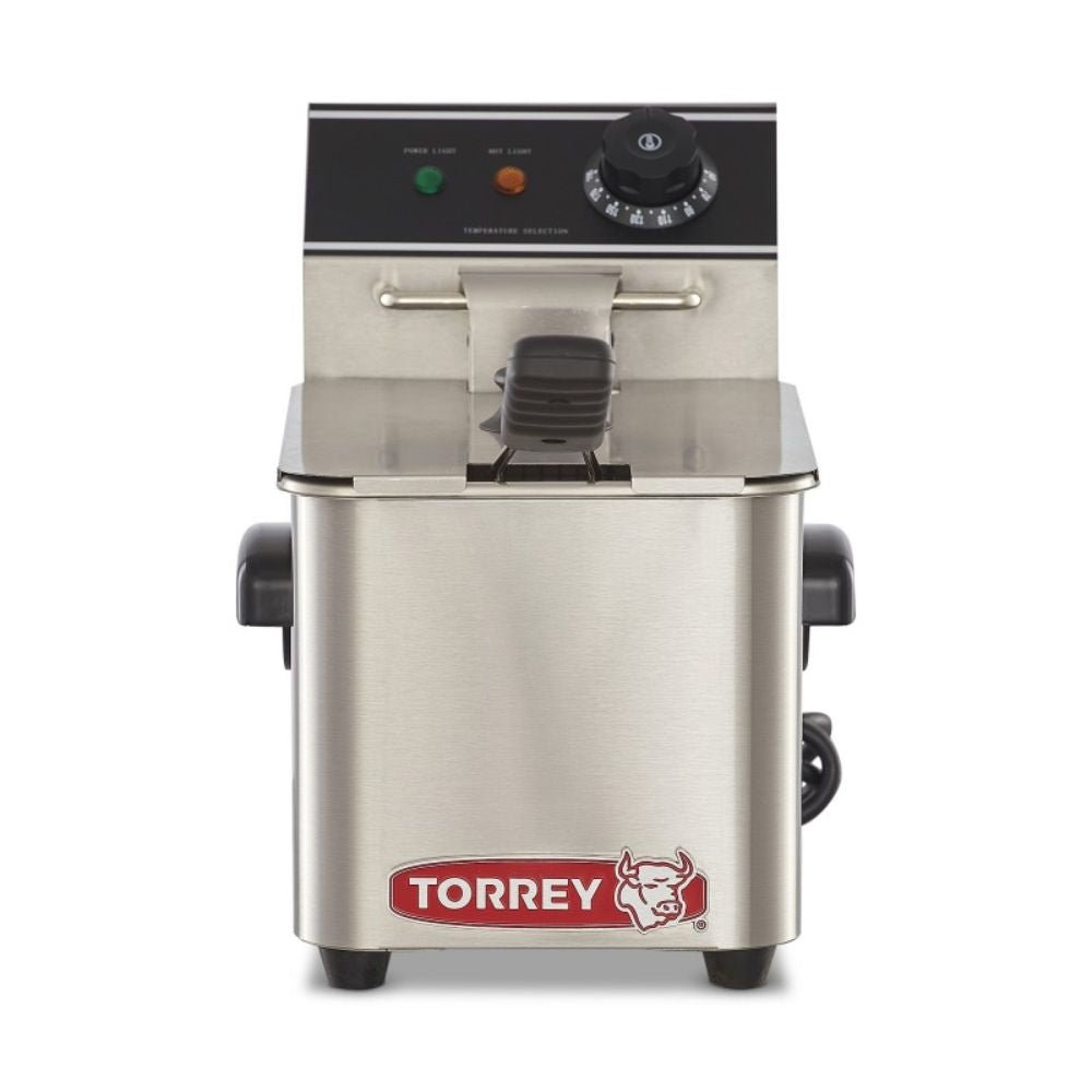 Torrey FRT-4E CQFRE004029 Freidora Electrica 4 Litros Acero Inoxidable - - Torrey - King Star