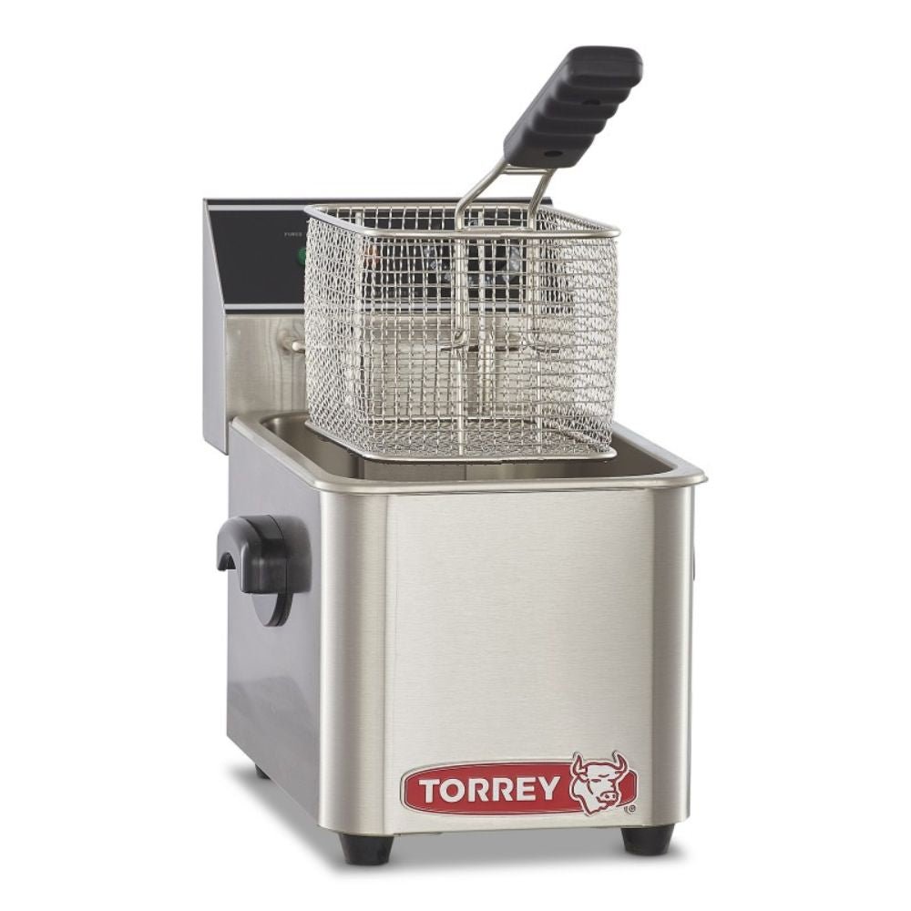 Torrey FRT-4E CQFRE004029 Freidora Electrica 4 Litros Acero Inoxidable - - Torrey - King Star