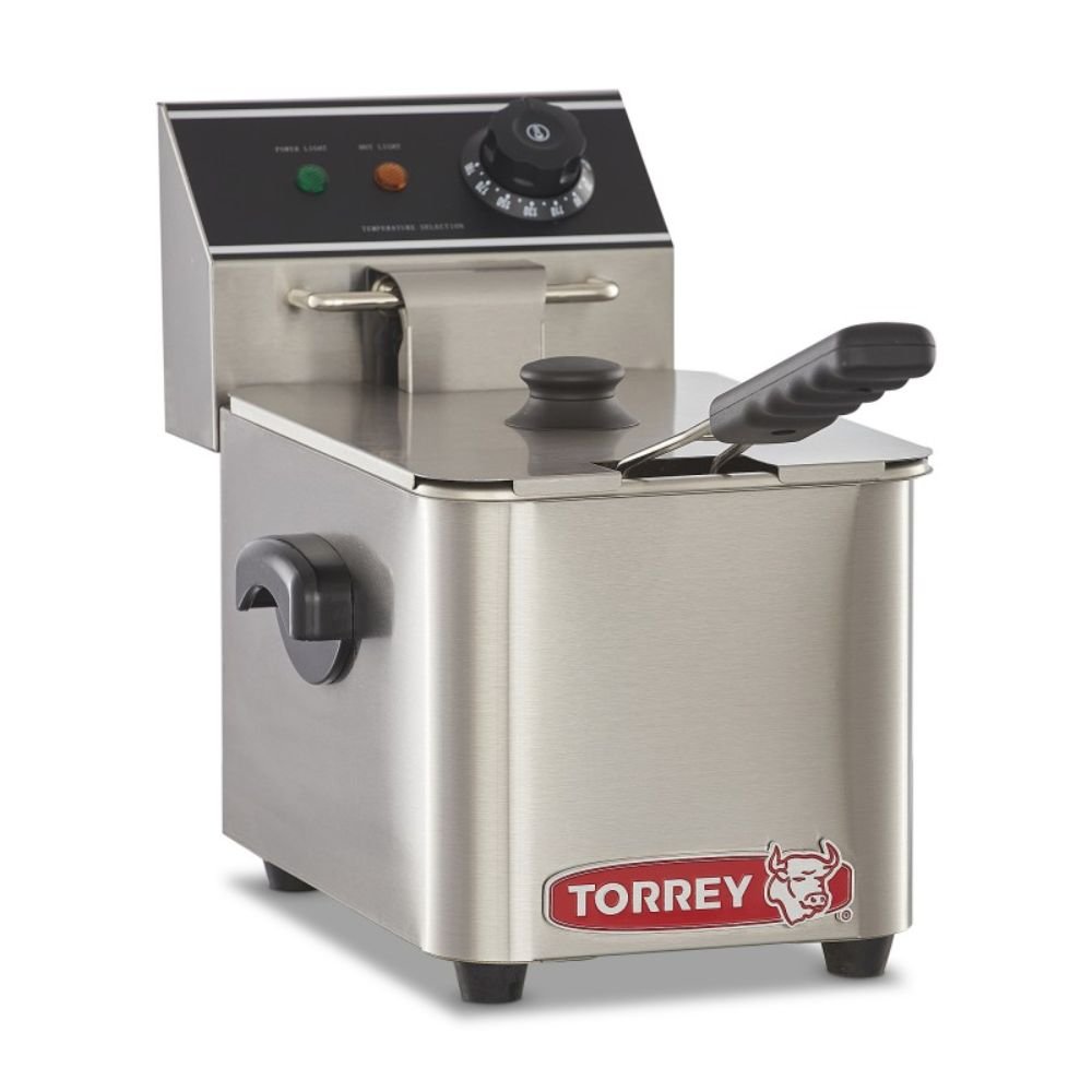 Torrey FRT-4E CQFRE004029 Freidora Electrica 4 Litros Acero Inoxidable - - Torrey - King Star