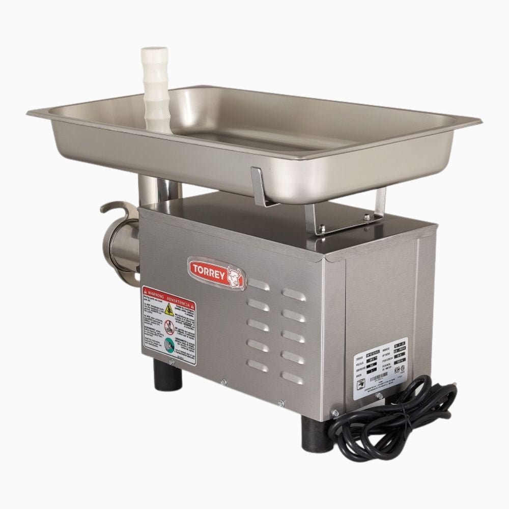Torrey Fg-12-Ss 0Fg12Ss Molino Transmision Engranes Motor 3/4 Hp Monofasico Acero Inoxidable - Molinos de Carne - Torrey - King Star