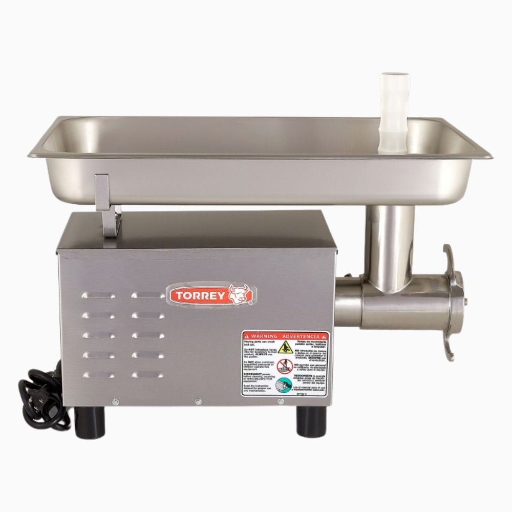 Torrey Fg-12-Ss 0Fg12Ss Molino Transmision Engranes Motor 3/4 Hp Monofasico Acero Inoxidable - Molinos de Carne - Torrey - King Star