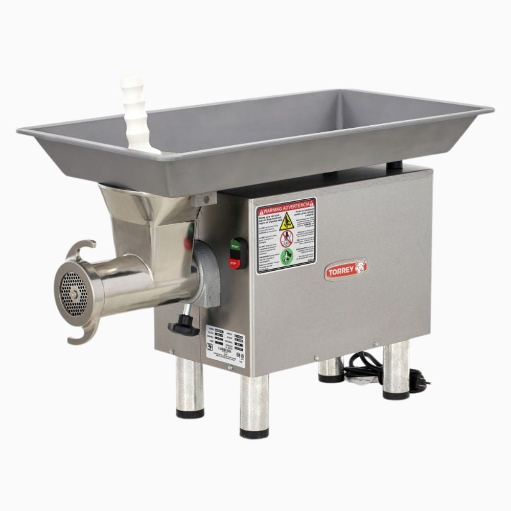 Torrey M-22-Rss-1 0M22Rss Molino Transmision Engranes Motor 1 Hp Monofasico Acero Inoxidable - Molinos de Carne - Torrey - King Star