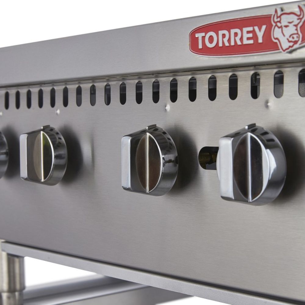 Torrey PAT-4QG CQPAG004030 Parrilla Gas 4 Quemadores Acero Inoxidable - - Torrey - King Star
