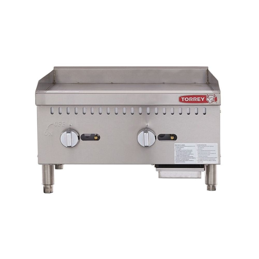 Torrey PLT-600G CQPGM600032 Plancha Frente 60.4 cm Gas Acero Inoxidable - - Torrey - King Star