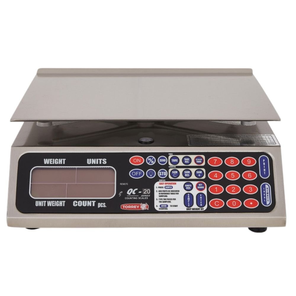Torrey Qc-20 Bascula Contadora Pantalla LCD 20 Kg - Báscula - Torrey - King Star