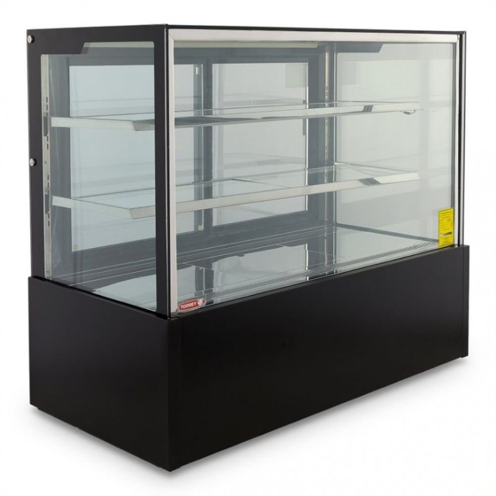 Torrey VFG-120R2 Vitrina Full Glass Vidrio Recto Panorámica 315 lt 120 cm - Vitrinas / Exhibidores - Torrey - King Star