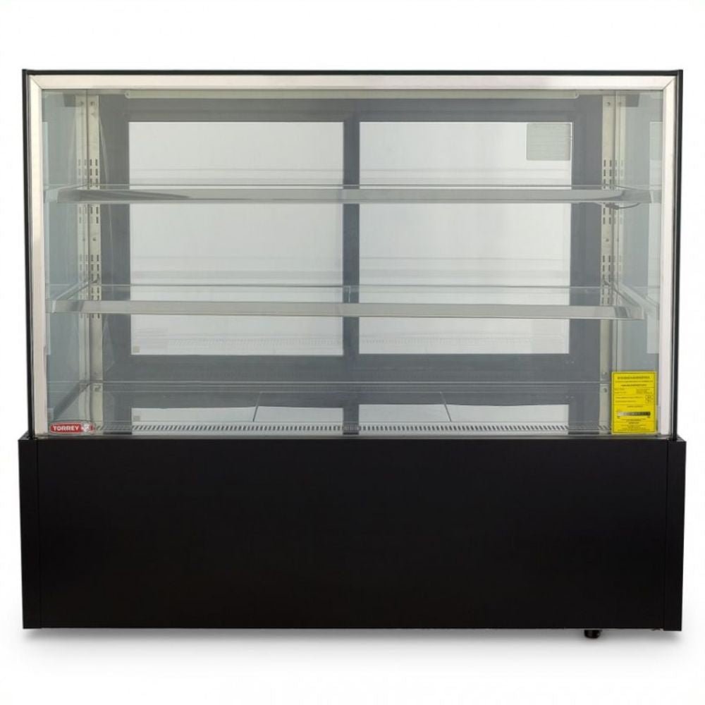 Torrey VFG-150R2 Vitrina Full Glass Vidrio Recto Panorámica 399 lt 150 cm - Vitrinas / Exhibidores - Torrey - King Star
