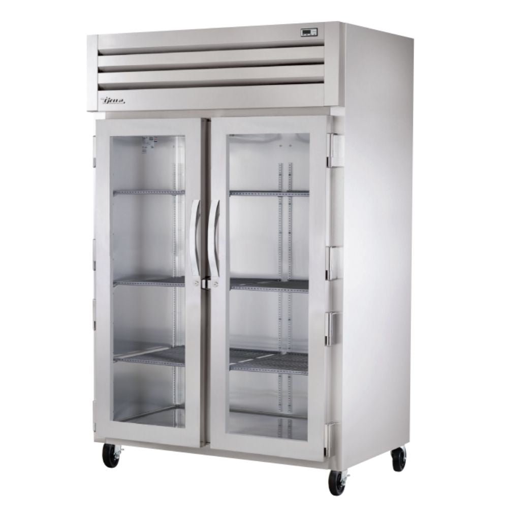 True STA2R-2G-HC Refrigerador Vertical 2 Puertas Cristal 3 Parrillas - - True - King Star
