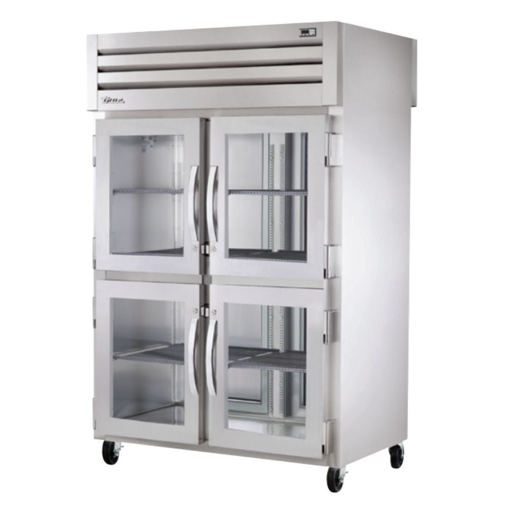 True STA2RPT-4HG-2S-HC Frigorifico Vertical 4 Medias Puertas 3 Parrillas - - True - King Star