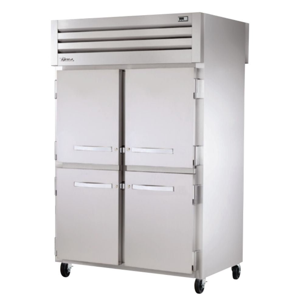 True STA2RPT-4HS-2G-HC Refrigerador Vertical 4 Medias Puertas 3 Puertas - - True - King Star