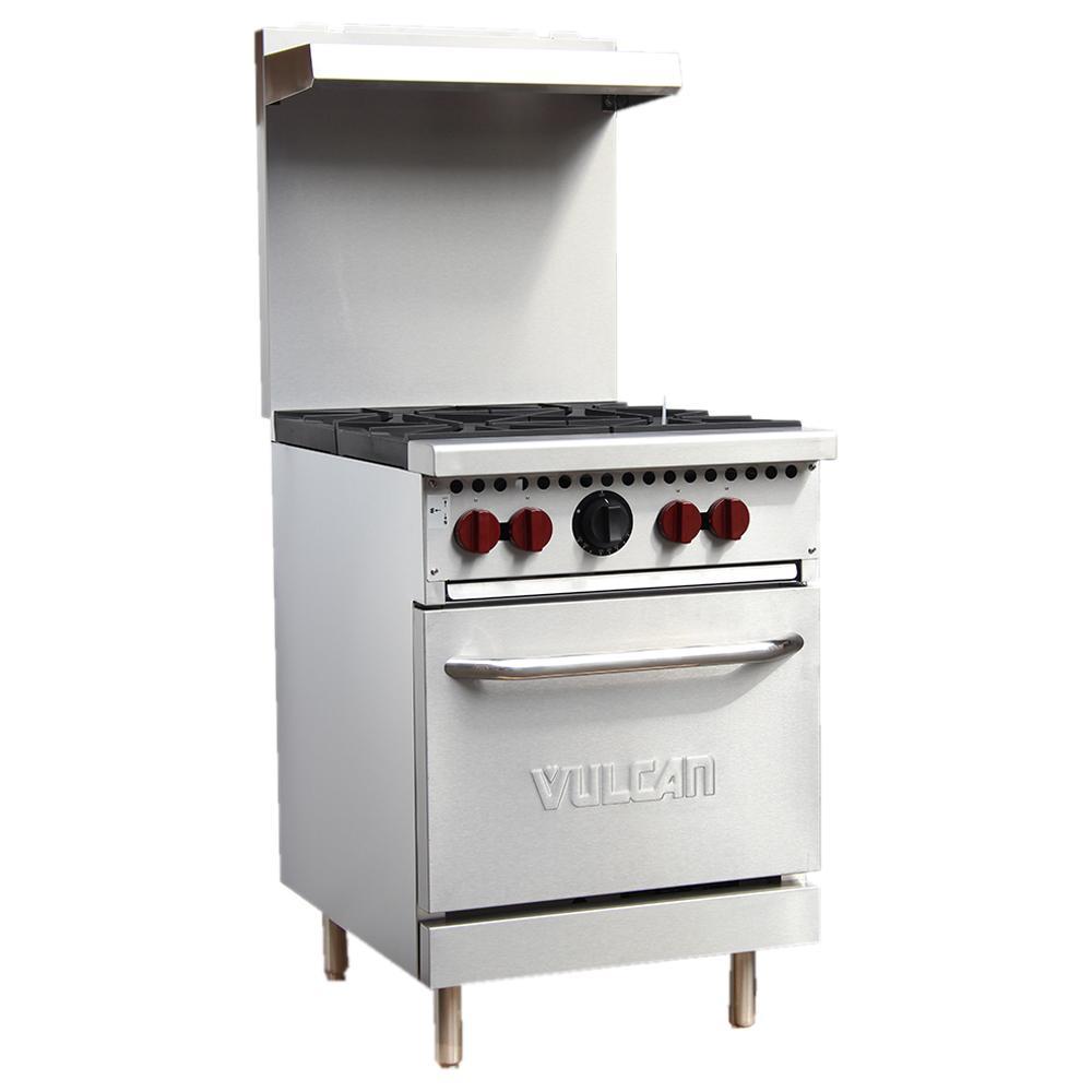 Vulcan by Hobart SX24-4BP Estufa 4 Quemadores con Horno Gas - Estufa - Vulcan - King Star