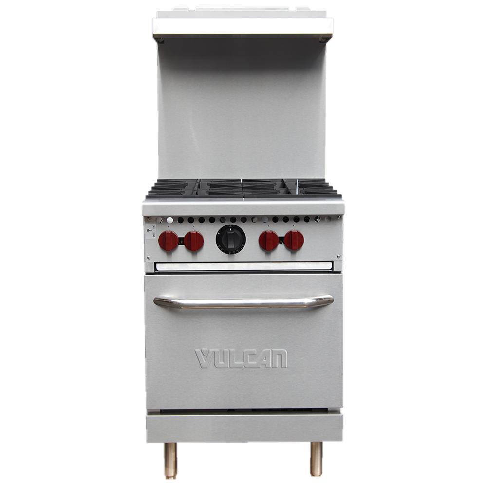 Vulcan by Hobart SX24-4BP Estufa 4 Quemadores con Horno Gas - Estufa - Vulcan - King Star