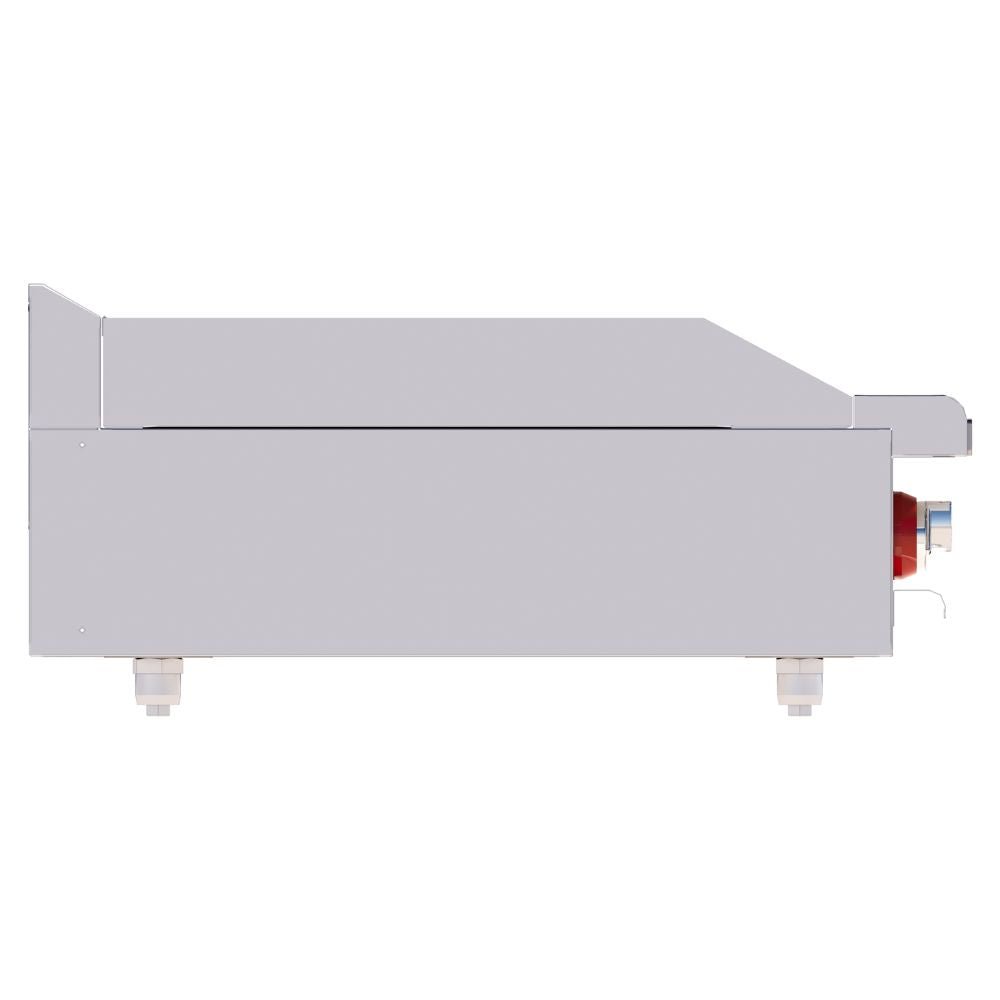 ASADOR DELTA 1-ASR | Asador Radial 26 cm | Gas | Parrillas Hierro Fundido | Charola Capta Escurrimientos | para Restaurante Taquería Cenaduría | Cocinar Restaurante Productos Carnicos Coccion Vegetales Asar Kitchen