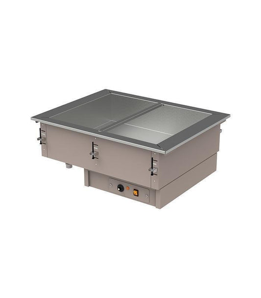 BAÑO MARIA ASBER DBM-211-S-W | Baño María | Eléctrico | Acero Inoxidable | Gris | Restaurante Buffet para Restaurante Cocina Industrial Banquetes Baño María Cocina Industrial Comedor Banquetes Calentar Negocio 