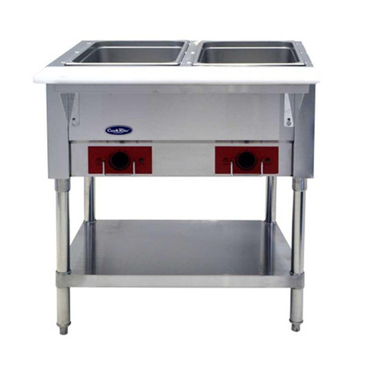Atosa Cstea-2 Baño María Acero Inoxidable 2 Bandejas Termostato Uso en Seco - Baño María - Atosa - King Star