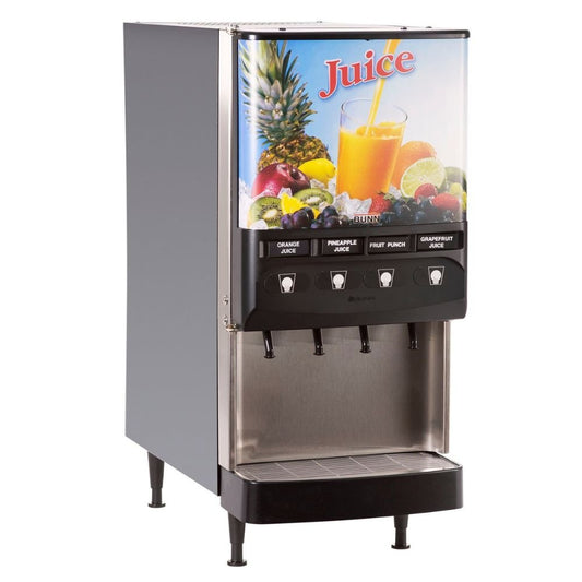 Bunn JDF-4S, 120V PUSHBUTTON Dispensador Bebidas Frias para Cafeteria Restaurante Tienda de Convivencia   Cafeterías Restaurantes Establecimiento Cocina Comedor Negocio Bebidas Bar Tiendas de Convivencia.  King Star. Envíos seguros a todo México. Cotiza hoy mismo.