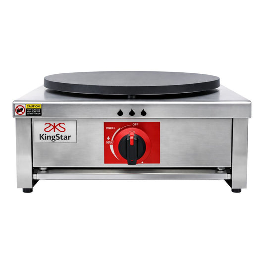 CREPERA KINGSTAR SUZETTE G | Máquina Crepera | Gas | 1 Plato | Restaurante Cafetería Negocio Crepería Restaurante Negocio Local Crepas Creps Crepe Cocina 