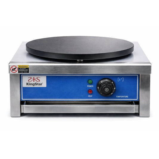 CREPERA KINGSTAR SUZETTE E | Máquina Crepera | Eléctrica | 1 Plato | Restaurante Cafetería Negocio