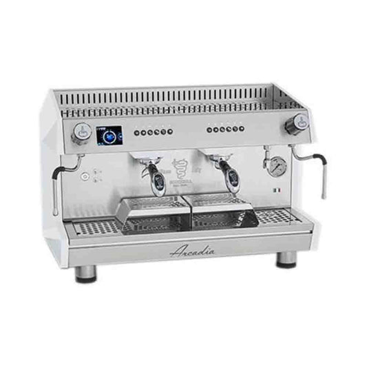 CRT Arcadia DE PID 2GR Maquina Cafe Italiana Caldera 11 Litros 220 V Cafeteria Restaurantes Hoteles Oficinas Empresas Centros Comerciales Cocinas Comerciales Profesionales Comedores Cafeterias Capuchino Espresso Latte Autoservicio Bebidas. King Star. Envíos seguros a todo México. Cotiza hoy mismo.
