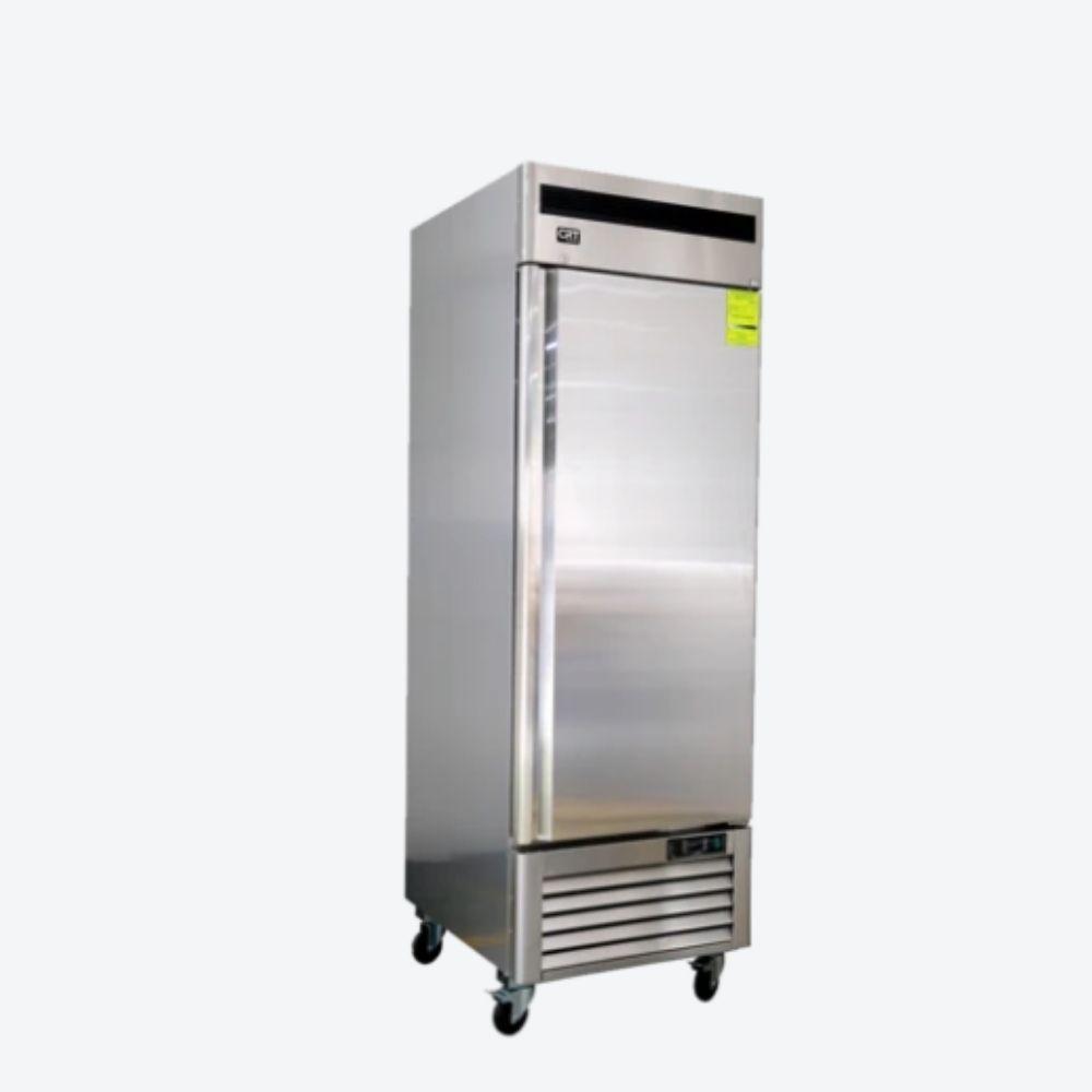 CRT CVC211P Congelador Vertical Puerta Solida Acero Inoxidable Comerciales Tienda Tienda de Convivencia Restaurante Comedor Cocina Profesional Carniceria Pescaderia Lacteos Cremeria Comercio Insumos Hotel Resorts Banquetes Servicios Catering Bar Bebidas Latas Refresco Productos Alimentos Conservador. King Star. Envíos seguros a todo México. Cotiza hoy mismo.