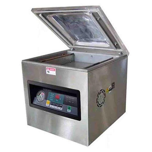 CRT DZ 400 Empacadora Vacio Selladora Acero Inoxidable Tienda Negocio Restaurante Conservador Alimentos Comida Verduleria Restaurantes Carnicerias Tiendas Comestibles Cocinas Comerciales Profesionales Comedores Industriales Pescaderia Carnes Frias Embutidos Panaderias Pan. King Star. Envíos seguros a todo México. Cotiza hoy mismo.