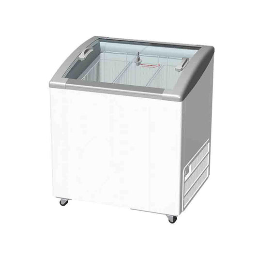 CRT HFSL201I Congelador Exhibidor Horizontal  1 Puerta Cristal Plano Corrediza 7.09 Pies - 201 Litros Cuerpo Esmaltado Blanco Restaurante Tienda Tiendita Comedor Industriales Paleteria Carniceria Bodega Pescaderia Frescos Neveria Carnes Reposteria Abarrotes. King Star. Envíos seguros a todo México. Cotiza hoy mismo.