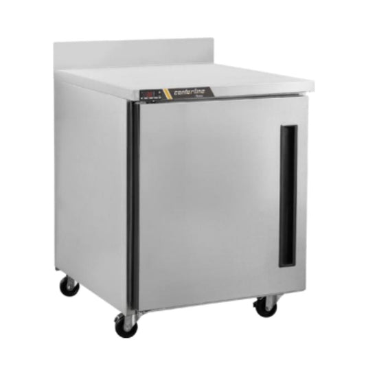 Centerline CLUC-27F-SD-WTL 27” Congelador Bajo Barra Mesa Trabajo 1 Puerta Solida Abertura Izquierda 69.7 cm -  - Centerline - King Star