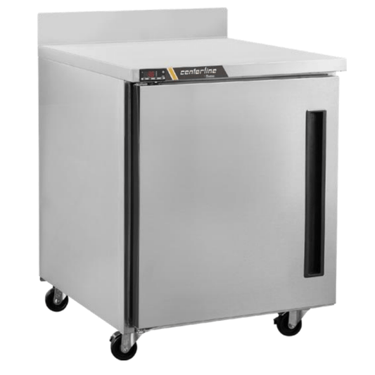 Centerline CLUC-27R-SD-WTR 27" Refrigerador Bajo Barra Cubierta Mesa de Trabajo Puerta Solida Abertura Derecha -  - Centerline - King Star