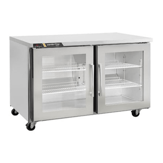 Centerline CLUC-36R-GD-RR 36” Refrigerador Bajo Barra Puertas Crital con Abertura Derecha 92.1 cm frente -  - Centerline - King Star