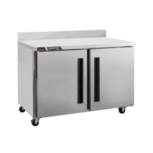 Centerline CLUC-48F-SD-WTLR 48” Congelador Bajo Barra Mesa Trabajo 2 Puertas Solidas Abertura Izquierda Derecha 122.4 cm -  - Centerline - King Star