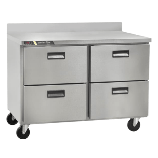 Centerline CLUC-48R-DW-WT Refrigerador Bajo Barra Mesa de Trabajo 4 Cajones -  - Centerline - King Star