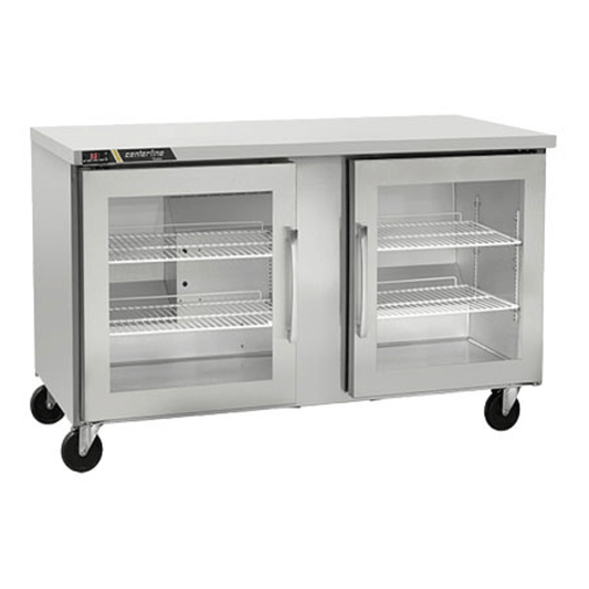 Centerline CLUC-48R-GD-LL 48” Refrigerador Bajo Barra Puertas Cristal Abertura Izquierda 122.6 cm -  - Centerline - King Star