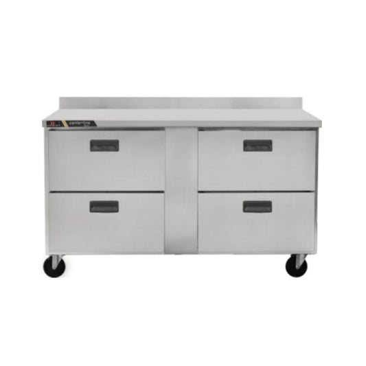 Centerline CLUC-60F-DW-WT 60” Congelador Bajo Barra Mesa Trabajo 4 Cajones -  - Centerline - King Star
