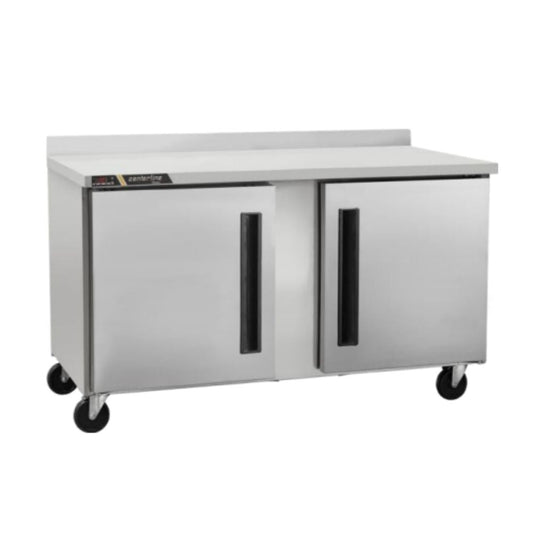 Centerline CLUC-60F-SD-WTLL 60” Congelador Bajo Barra Mesa Trabajo 2 Puertas Solidas Abertura Izquierda-Izquierda 152.9 cm -  - Centerline - King Star