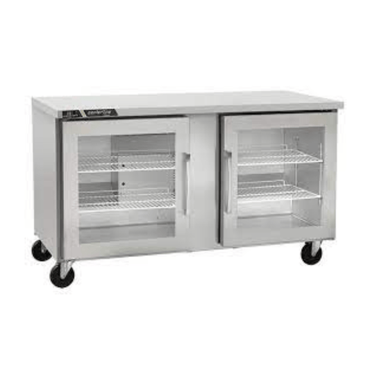 Centerline CLUC-60R-GD-RR 60" Refrigerador Bajo Barra Puerta Cristal Abertura Derecha 153 cm frente -  - Centerline - King Star
