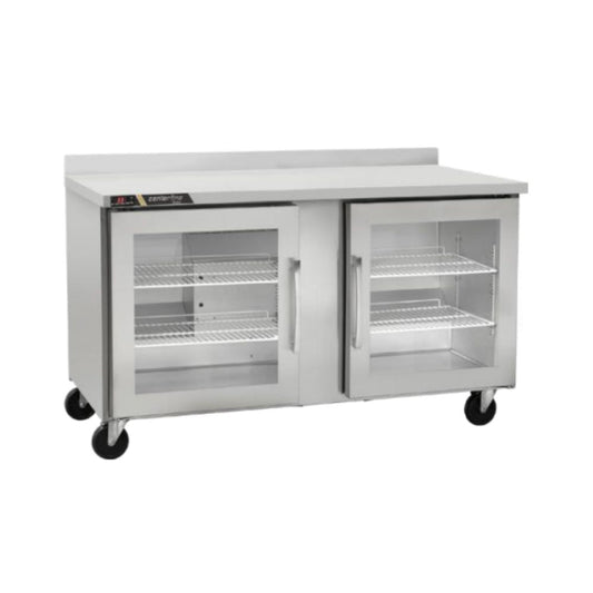 Centerline CLUC-60R-GD-WTRR 60” Refrigerador Bajo Barra Mesa Trabajo 2 Puertas Cristal Abertura Derecha Derecha 152.9 cm -  - Centerline - King Star