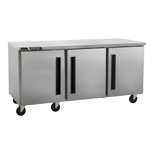 Centerline CLUC-72R-SD-LLL 72" Refrigerador Bajo Barra 3 Puertas Solidas Abertura Izquierda -  - Centerline - King Star