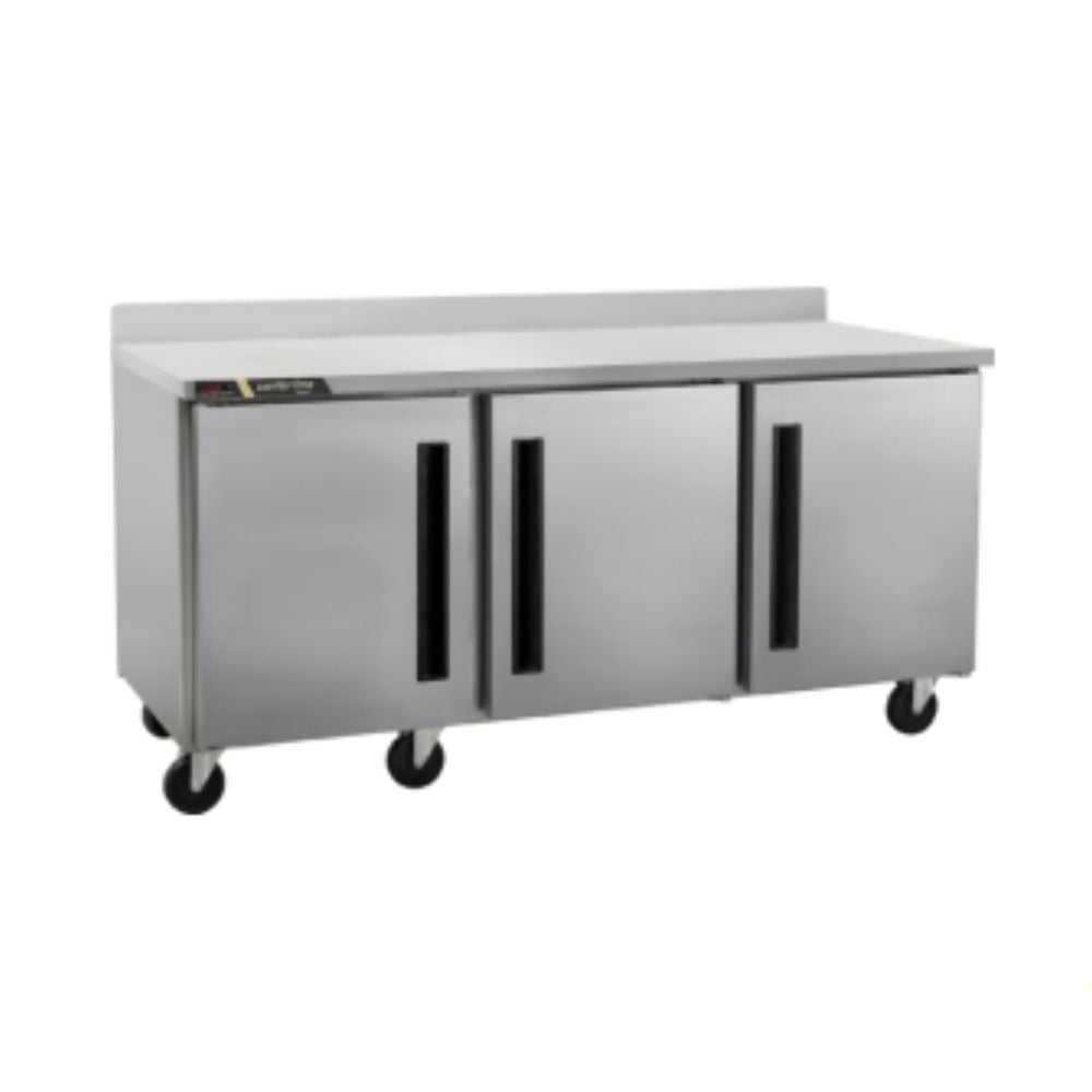 Centerline CLUC-72R-SD-WTLRR 72” Refrigerador Bajo Barra Mesa Trabajo 3 Puertas Solidas Abertura Abertura Izquierda Derecha 183.2 cm -  - Centerline - King Star