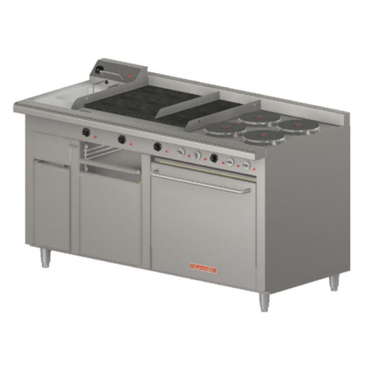 Coriat MULTIPLE-E Masterpremium Estufa Maestra 4 Platos Acero Inoxidable -  - Coriat - King Star