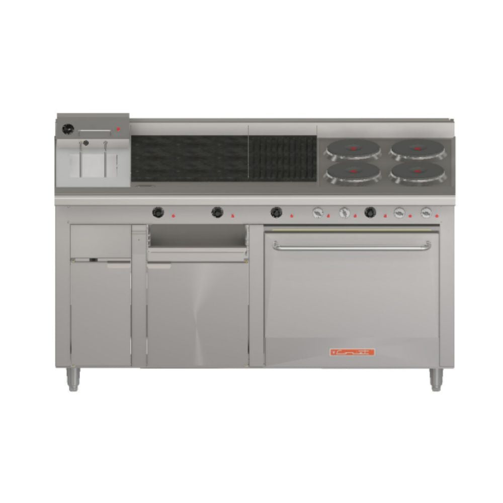Coriat MULTIPLE-E Masterpremium Estufa Maestra 4 Platos Acero Inoxidable -  - Coriat - King Star