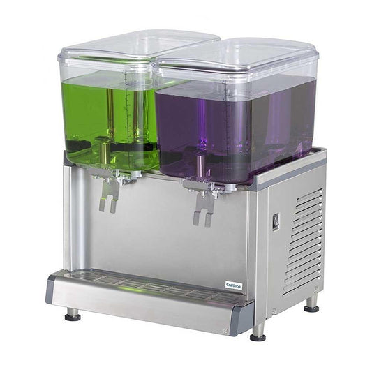 Crathco Cs2D16 Simplicity Dispensador De Bebidas 2 Tazones 18 Lt. Acero Inoxidable - Dispensadores de Bebidas - Crathco - King Star