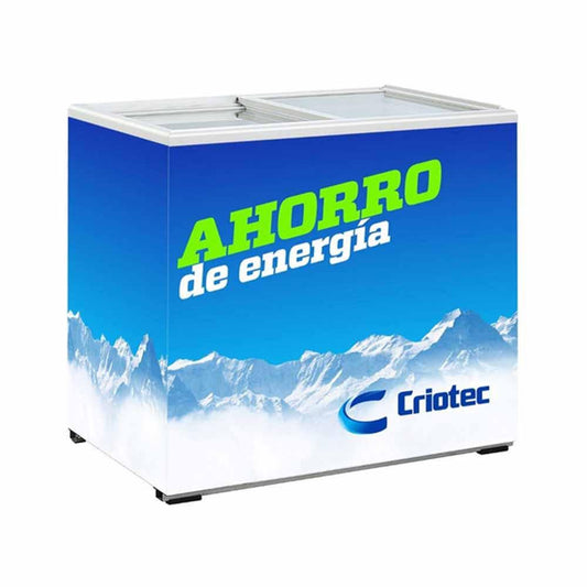 Criotec CCH-08 Congelador Horizontal Cofre 2 Puertas Cristal Plano 193.92 Litros Cuerpo Esmaltado Paletero Heladera Nevera Congelador Carnes Verdura Pollo Paletas Nieves Congeladores Paleteria Cafeterias Abarrotes Pescado Mariscos Bolis Hielo Cerveza Aguas Frescas. King Star. Envíos seguros a todo México. Cotiza hoy mismo.