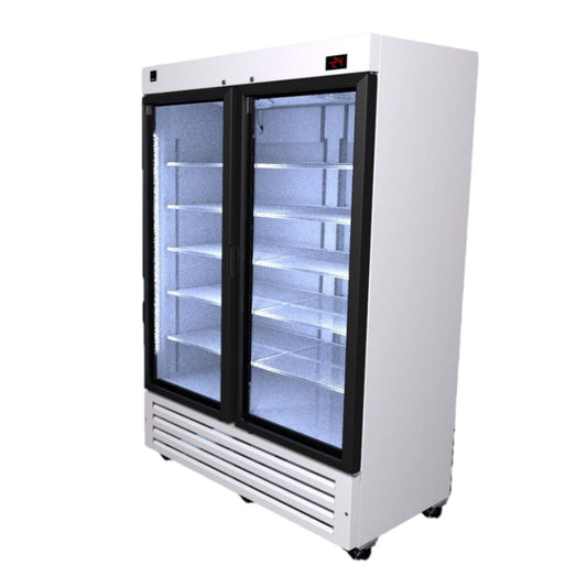 Criotec FSL-42 V Congelador Vertical 2 Puertas Cristal 1244.3 Litros Helados Paletas Nieves Frappe Comida Carne Verduras Congeladas Mariscos Pescado Papas Alitas Heladerias Paleterias Neverias Cafetería Bar Restaurante Carniceria Hotel Comedor Industrial Supermercado Tienda Abarrotes. King Star. Envíos seguros a todo México. Cotiza hoy mismo.