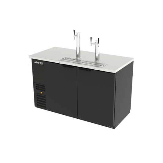 DISPENSADOR ASBER ADDC-58 HC/ S HC | Enfriador Dispensador de Cerveza | 2 Barriles | 2 Puertas | 3 Frifos | 2 Torres | Eléctrico | Celebraciones Pubs Bares | Eventos Corporativos Estadio Eventos Deportivos Bodas Antro Fiestas 