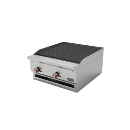 Drago AG-2-R Asador Gas Radiante Acero Inoxidable Asar NegocioTostar Restaurante Cocina Comedor Industriales Asada Autoservicio Alta Cocina. Ideal para restaurante, cocina, industrial, tostar, abrasar, alta cocina, banquetes, alta cocina, negocio, cocinar, carne, res, puerco, pollo, hamburguesas, verduras, vegetales, elotes, barbecue, bbq, brochetas, carne asada, autoservicio, etc. King Star. Envíos seguros a todo México. Cotiza hoy mismo.