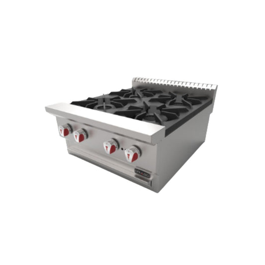 Drago CG-40 Parrilla 4 Quemadores Frente 62 cm Gas Acero Inoxidable -  - Drago - King Star