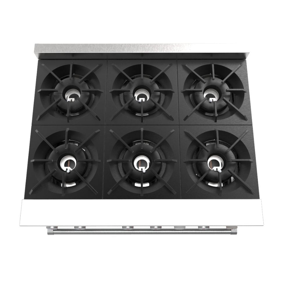 Drago CG-61 Estufa 6 Quemadores Horno Acero Inoxidable -  - Drago - King Star