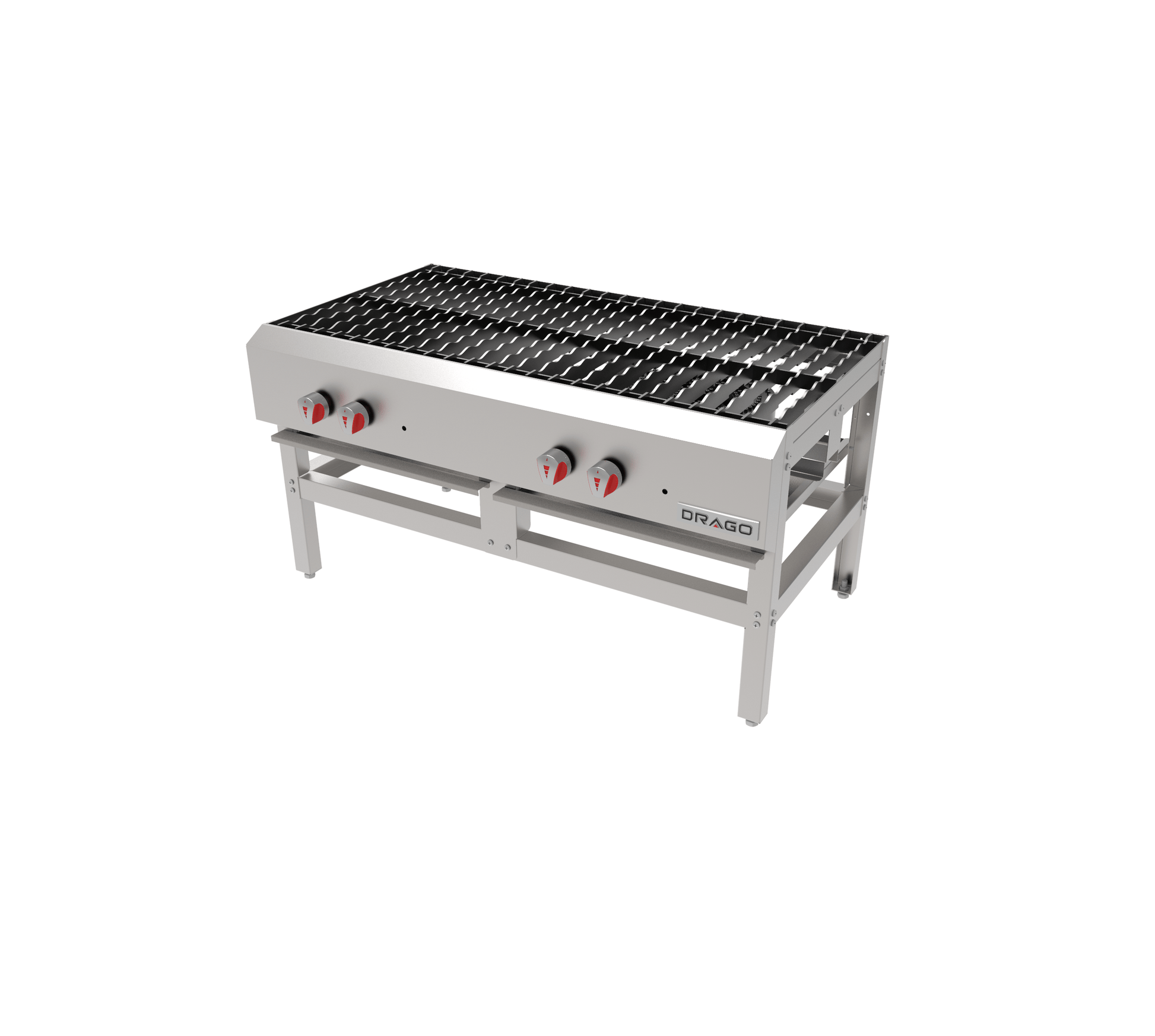 Drago EG-23A Estufon 2 Secciones Acero Aluminizado -  - Drago - King Star