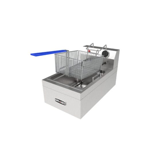 Drago FE-5 Freidor Electrico 1 Canastilla Acero Inoxidable -  - Drago - King Star
