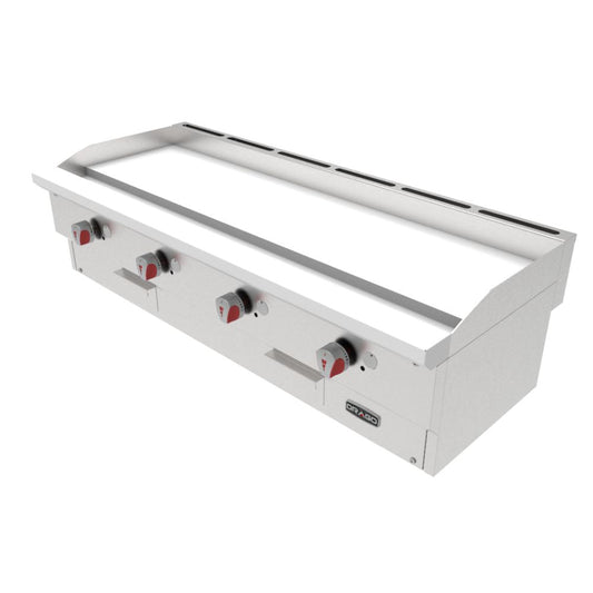 Drago PG-4 SLIM Plancha Frente 122 cm - 48 pulgadas - Gas 4 Controles Acero Inoxidable -  - Drago - King Star